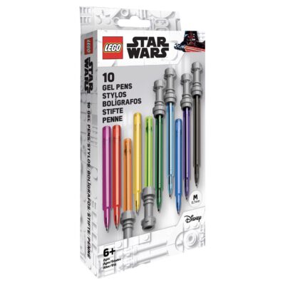 LEGO Star Wars Lightsaber Gel Pens Plastic 10 pk