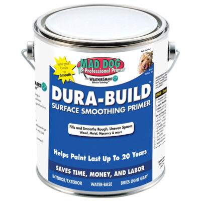Mad Dog Dura-Build White Water-Based Acrylic Latex Surface Smoothing Primer 1 gal